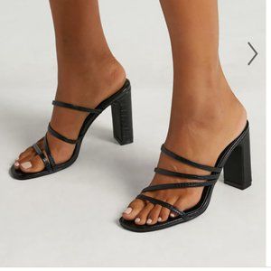 BILLINI - SULLY HEELS IN BLACK